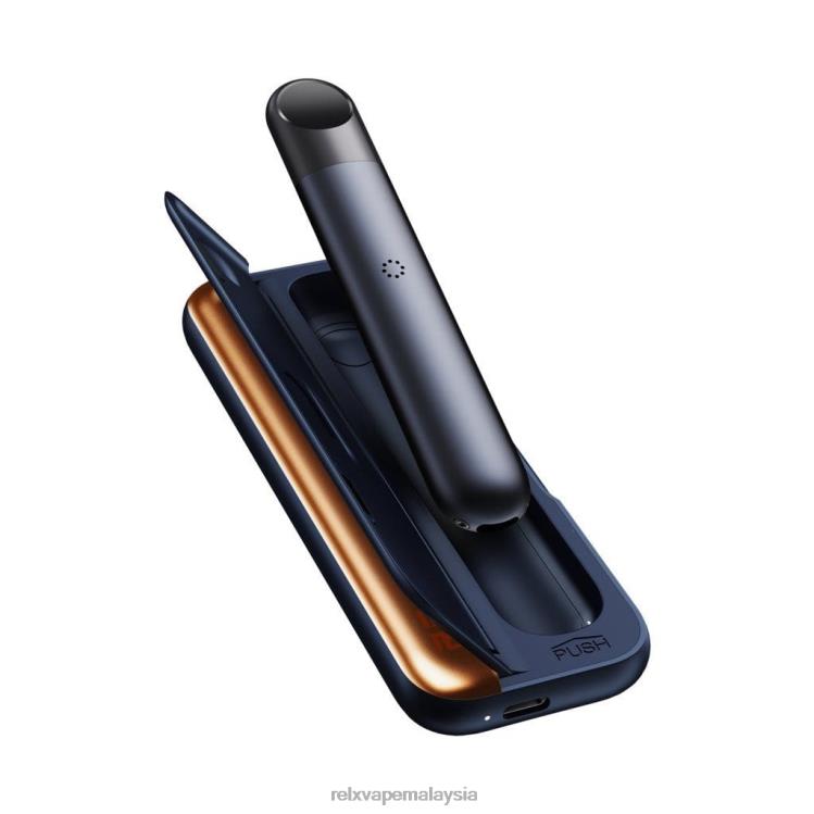 RELX Infinity kes pengecasan biru gelap HHXV58 RELX Pod Flavors Malaysia