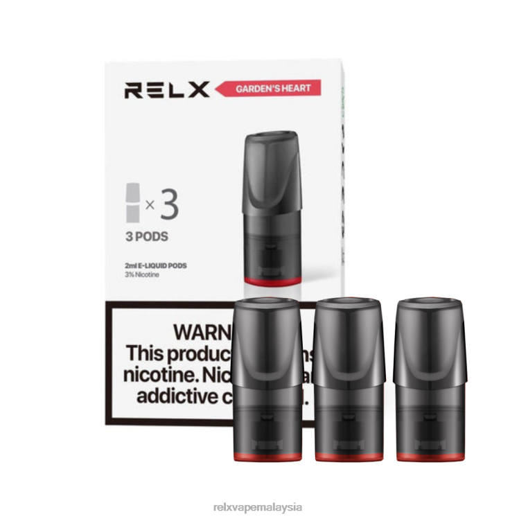 RELX Classic buah polong strawberi jantung taman HHXV127 RELX Pod Malaysia