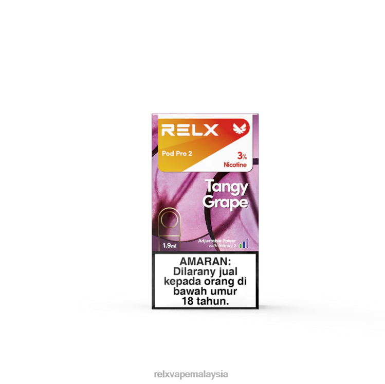 RELX pod pro 2 - 3 pod anggur masam HHXV107 RELX Pod Malaysia