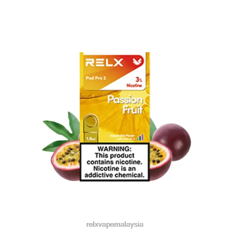 RELX pod pro 2 - 3 pod buah Markisa HHXV92 RELX Vape Malaysia