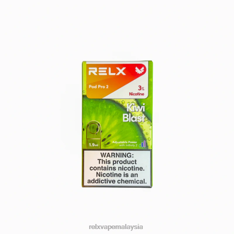 RELX pod pro 2 - 3 pod letupan kiwi HHXV116 RELX Flavour