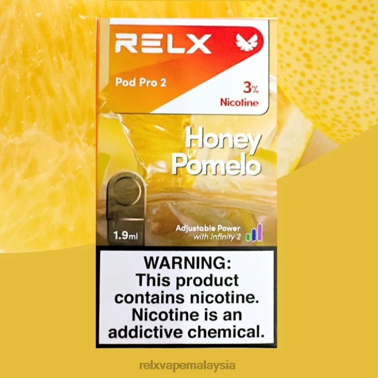RELX pod pro 2 - 3 pod pomelo madu HHXV120 RELX Pods Sale