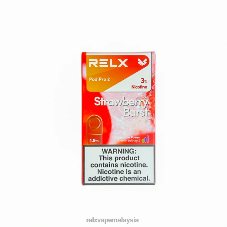 RELX pod pro 2 - 3 pod strawberi HHXV105 RELX Store Kuala Lumpur