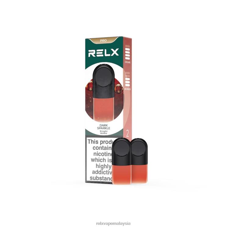 RELX pod pro - 2 pod kilauan gelap HHXV20 RELX Shop Online