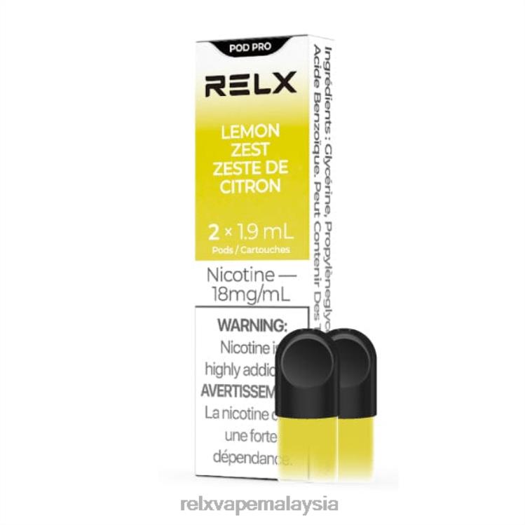 RELX pod pro - 2 pod kulit limau HHXV19 RELX Pods Sale