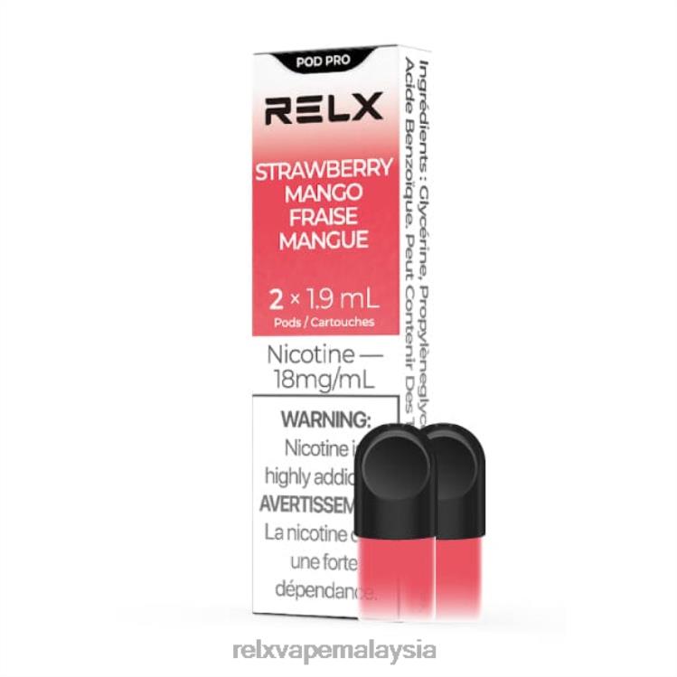 RELX pod pro - 2 pod mangga strawberi HHXV3 RELX Kuala Lumpur