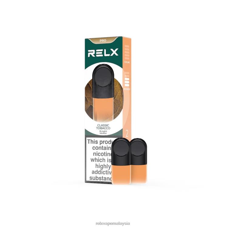 RELX pod pro - 2 pod tembakau klasik HHXV22 RELX Malaysia