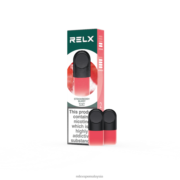 RELX pod pecah strawberi HHXV34 RELX Store Kuala Lumpur