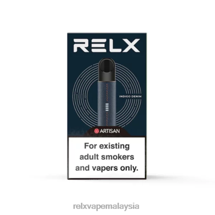 RELX Infinity Plus Artisan peranti biru gelap HHXV75 RELX Store Kuala Lumpur