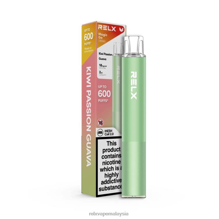 RELX MagicGo ga600 jambu semangat kiwi HHXV48 RELX Pod Flavors Malaysia