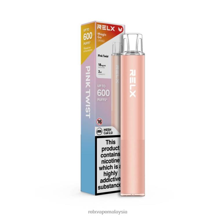 RELX MagicGo ga600 twist merah jambu HHXV49 RELX Price Malaysia