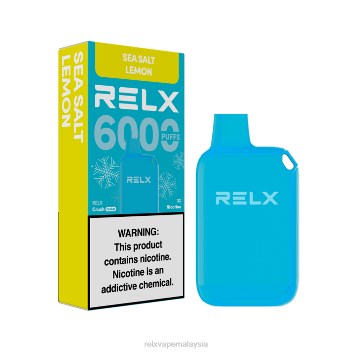 RELX Crush Pocket 6000 berais | LDXH11 ‎RELX Price Malaysia limau garam laut