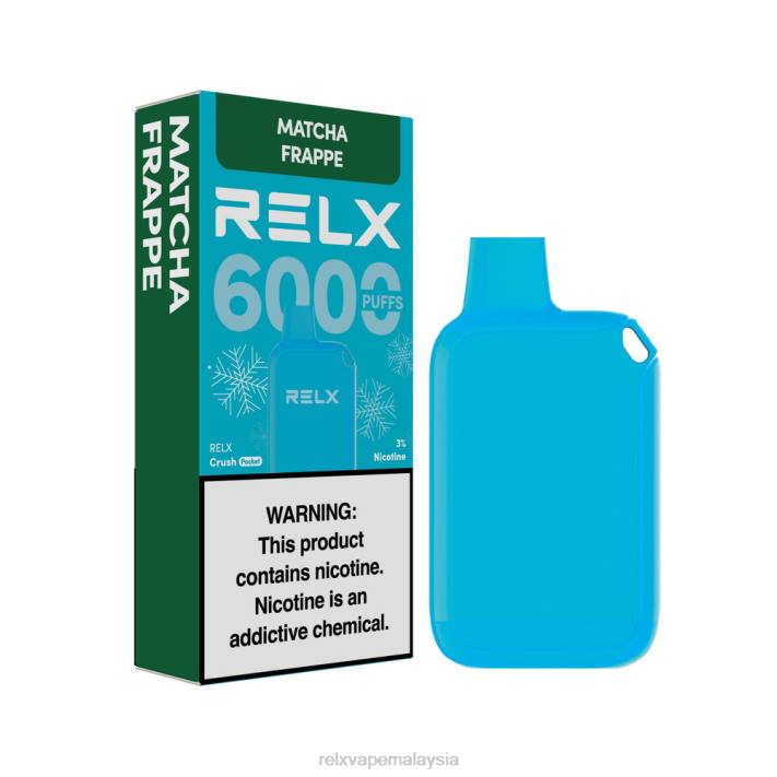 RELX Crush Pocket 6000 berais | LDXH17 ‎RELX Flavour matcha frappe