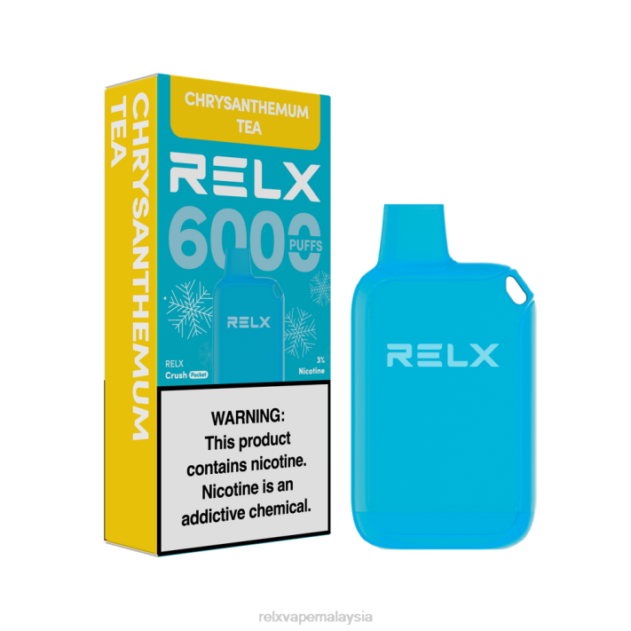 RELX Crush Pocket 6000 berais | LDXH21 ‎RELX Classic Vape teh kekwa